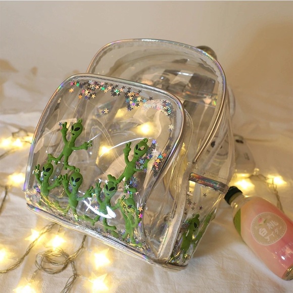 Dollskill Aliens PCV Clear Backpack - Picture 3 of 7